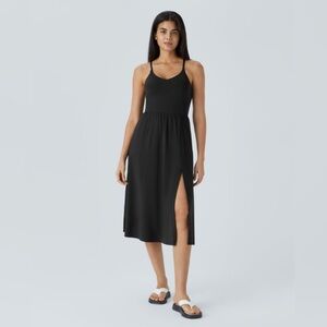 Halara Racerback Midi Dress Size Large NWT